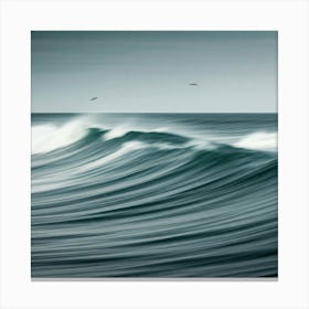 Wave - Wave Stock Videos & Royalty-Free Footage Canvas Print