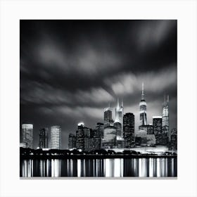 New York City Skyline 15 Canvas Print