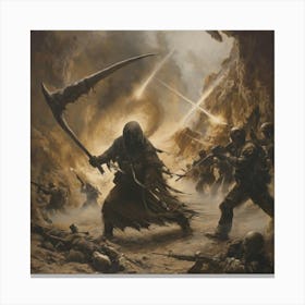 Don't Fear The Reaper Canvas Print