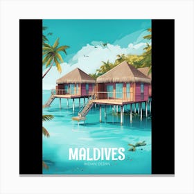 Maldives Canvas Print