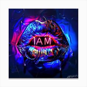 I AM - Spoken Truth Canvas Print