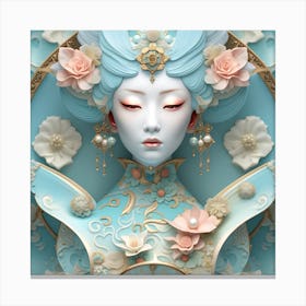 Chinese Woman 8 Canvas Print
