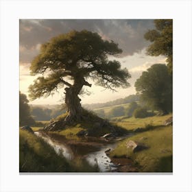 Lone Tree 19 Canvas Print
