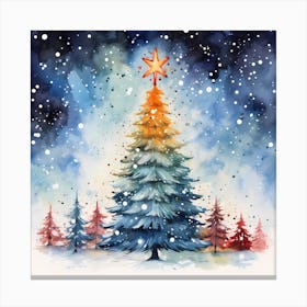 Minty Memories: Yuletide Dreaming 1 Canvas Print