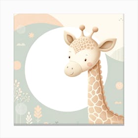 Giraffe Canvas Print