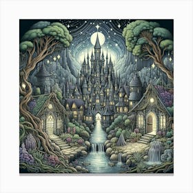 Fairytale Castle 20 Canvas Print