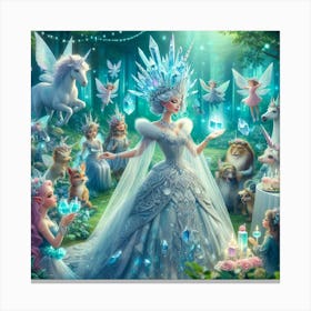 Ice Princesses Canvas Print