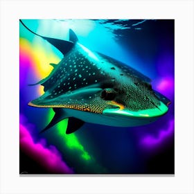 Stingray Canvas Print