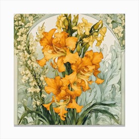 Orange blaze Canvas Print