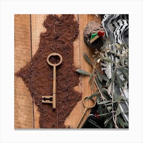 Key To Palestine Canvas Print