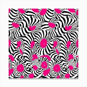 Zebra Print Canvas Print