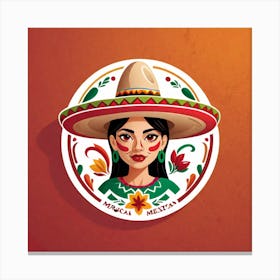 Mexican Logo Design Targeted To Tourism Business 2023 11 08t195120 Canvas Print