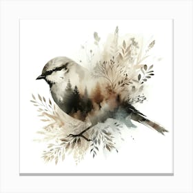 Bird In The Forest 1 Canvas Print