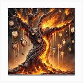 Tree Of Time Canvas Print