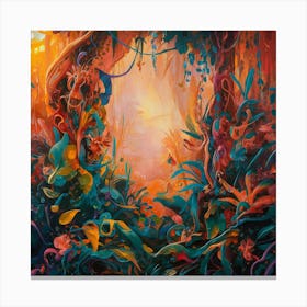 'The Jungle' 2 Canvas Print