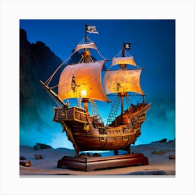 Pirate Ship 5 Canvas Print