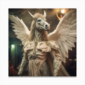 Horse With Wings Canvas Print