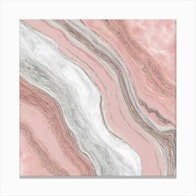 Pink Marble Wall Art Toile