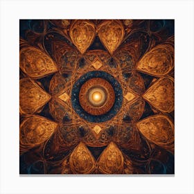 Trippy Art Canvas Print