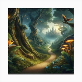 Fairytale Forest 1 Canvas Print