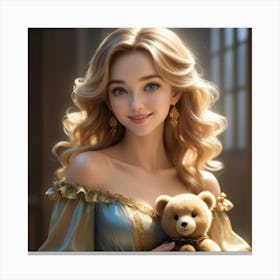 Beauty And The Beast 54 Canvas Print