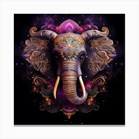 Mystic Elephant Canvas Print