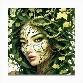 Ivy brambles Canvas Print