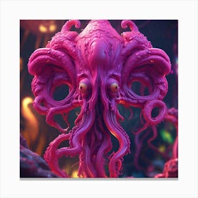 Octopus 2 Canvas Print