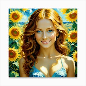 Sunflowerstyu Canvas Print