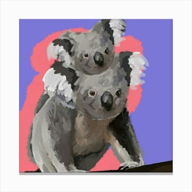 Koala-ty Time Canvas Print