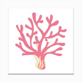 Coral Tree Canvas Print