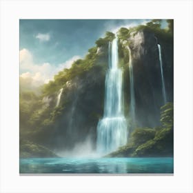 Waterfall Canvas Print