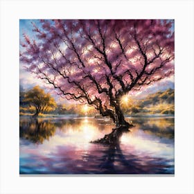 Cherry Blossom Tree Canvas Print