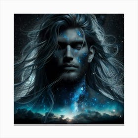 Cosmic Masculine Beauty 1 Canvas Print