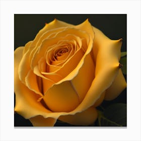 Yellow Rose 2 Canvas Print