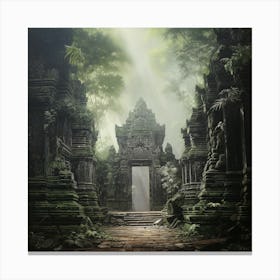 Angkor Temple 5 Canvas Print