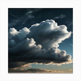 Cloudy Sky 1 Canvas Print
