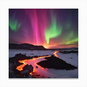 Aurora Borealis 190 Canvas Print