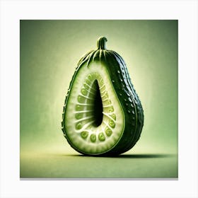 Sliced Cucumber 1 Canvas Print