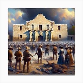 Alamo Canvas Print