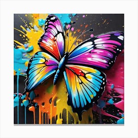 Colorful Butterfly 36 Canvas Print