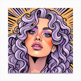 Pop Illustration Canvas Print