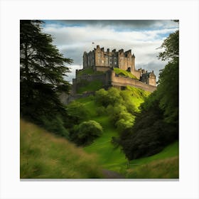 Edinburgh Castle Canvas Print
