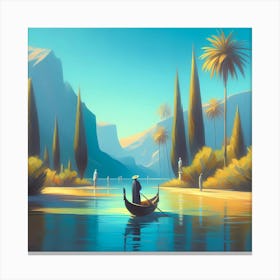 Gondola Canvas Print