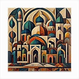 Islamic Mosque Canvas Print