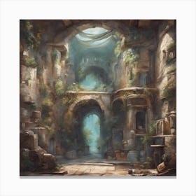 Dungeons And Dragons Canvas Print