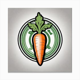 Carrot Logo 13 Canvas Print