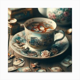 Tea Art 393 Canvas Print