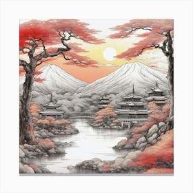 Japan Canvas Print