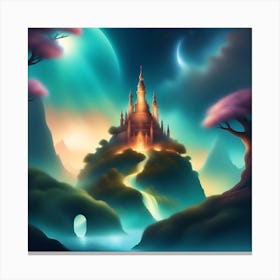 Fairytale Castle 3 Canvas Print